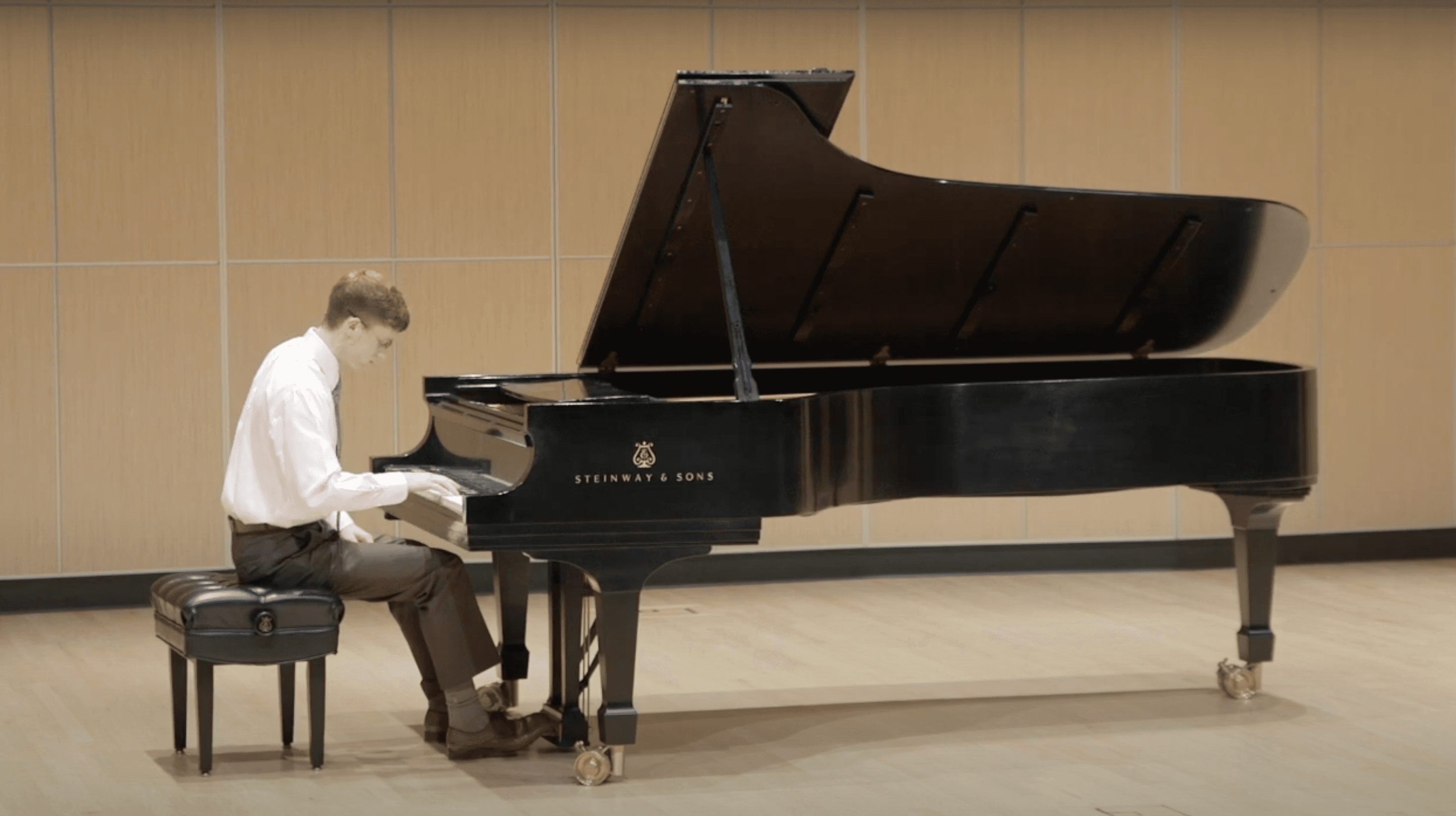 Picture of me playing the piano